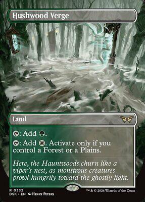 Hushwood Verge [Foil] #261 Magic Duskmourn: House of Horror