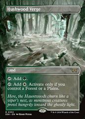 Hushwood Verge [Foil] #261 Magic Duskmourn: House of Horror Prices