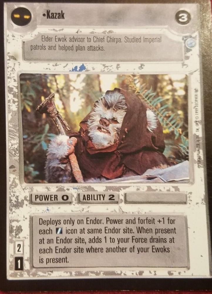 Kazak [Limited] Star Wars CCG Endor