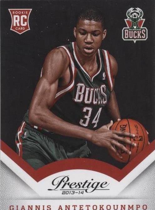 2013-14 Panini Prestige Giannis Antetokounmpo #175 SGC 9 popular MINT Rookie RC