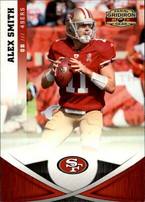 Alex Smith #133 Football Cards 2011 Panini Gridiron Gear