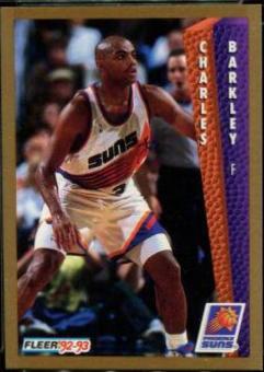 Charles Barkley #411 Basketball Cards 1992 Fleer