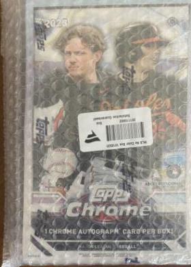 Hobby Box Baseball Cards 2023 Topps Chrome