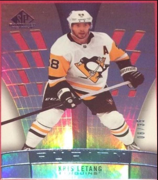 Kris Letang [Platinum] #P-22 Hockey Cards 2021 SP Game Used Purity