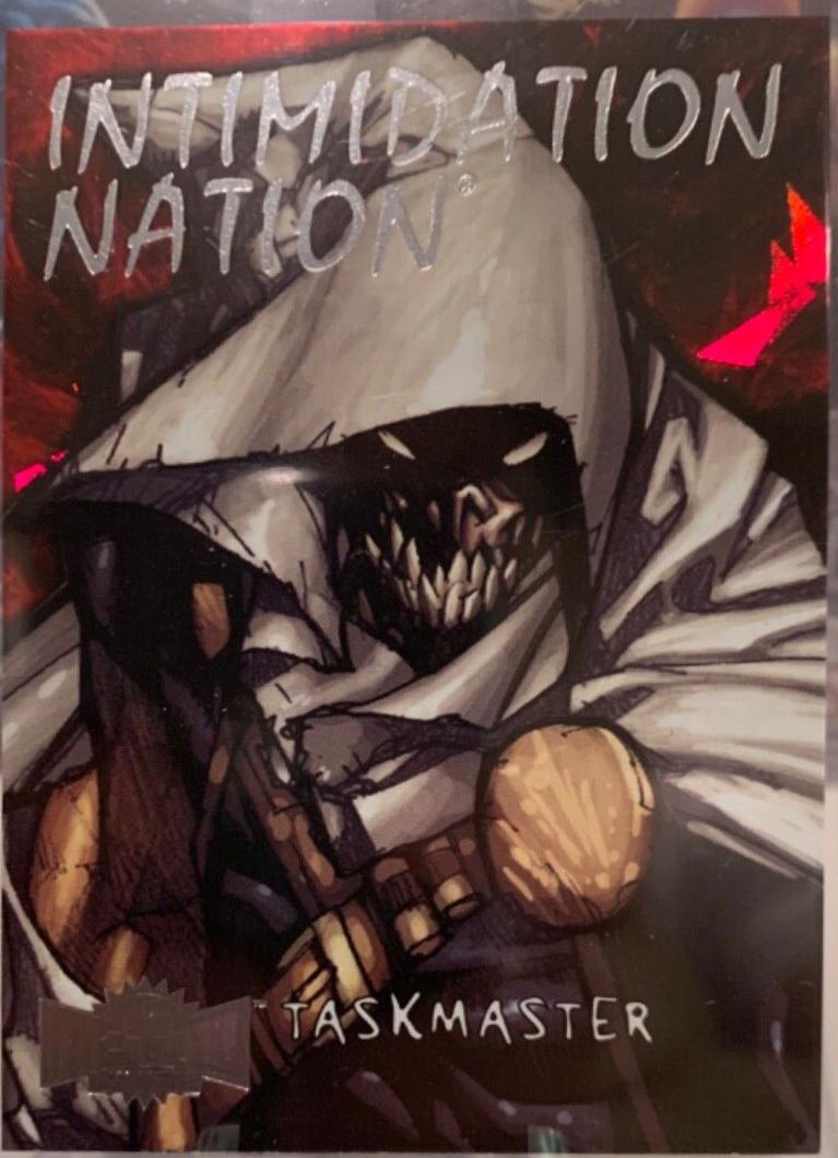 Taskmaster #IN23 2024 SkyBox Metal Universe Avengers Intimidation Nation