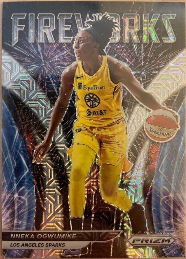 Nneka Ogwumike [Mojo] #11 Basketball Cards 2022 Panini Prizm WNBA Fireworks