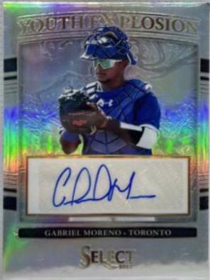 2022 Panini Select Gabriel MORENO ONE of ONE 1 / 1 Auto on sale PACK FRESH