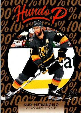 Alex Pietrangelo [Gold] #HP-6 Hockey Cards 2021 Upper Deck Hundo P