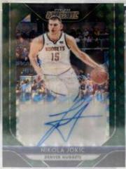 Nikola Jokic [Green] #MO-NJ Basketball Cards 2018 Panini Prizm Mosaic Autographs Prices