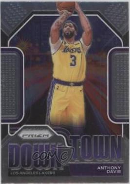 Anthony Davis #15 Basketball Cards 2020 Panini Prizm Downtown Bound