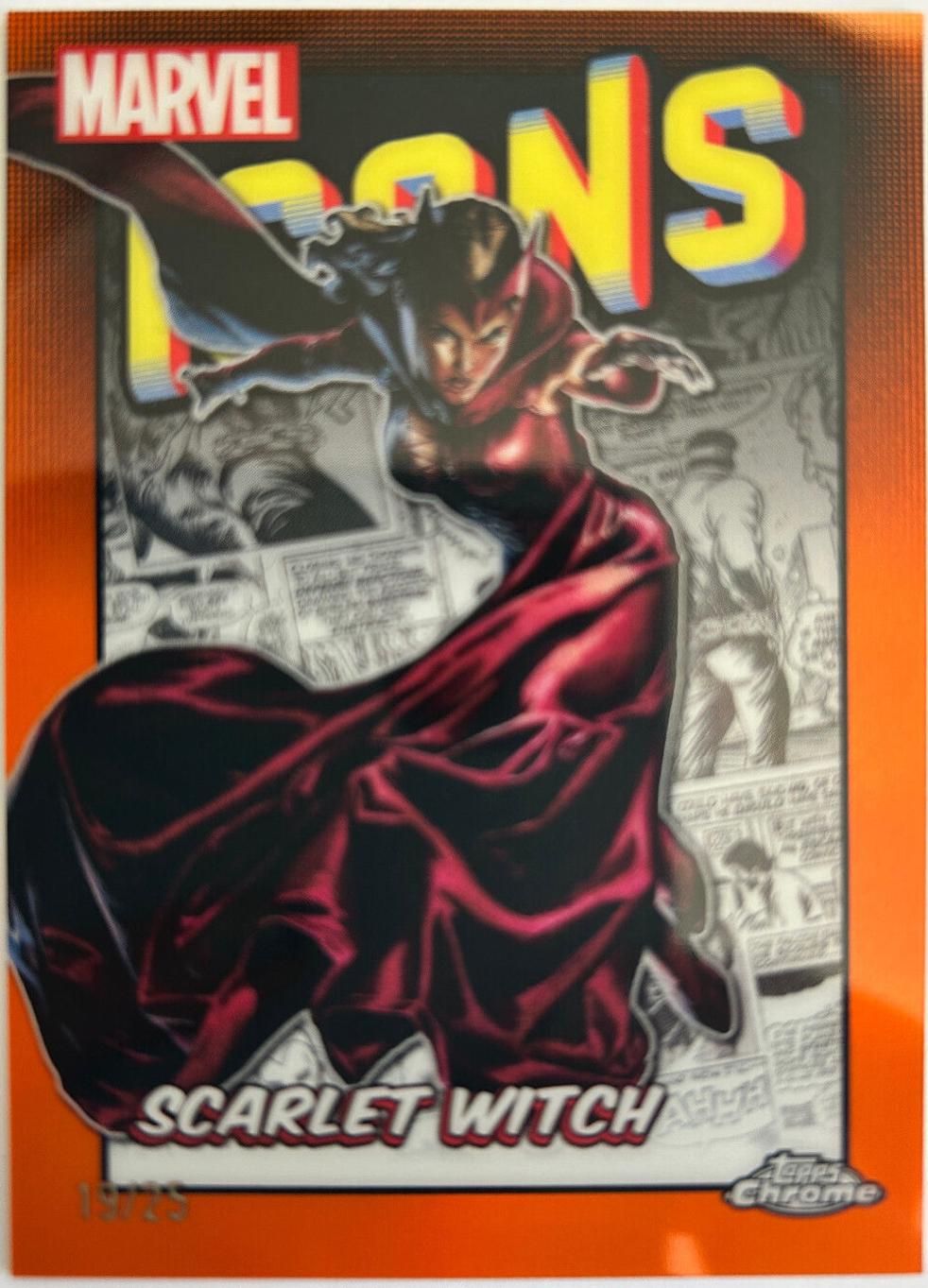 Scarlet Witch #MI-4 Marvel 2024 Topps Chrome Icons