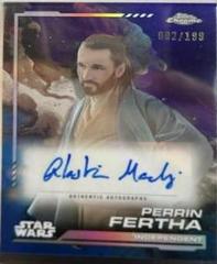 Alastair Mackenzie as Perrin Fertha [Kamino Aqua Refractor] #AU-AM Star Wars 2024 Topps Chrome Autograph Prices