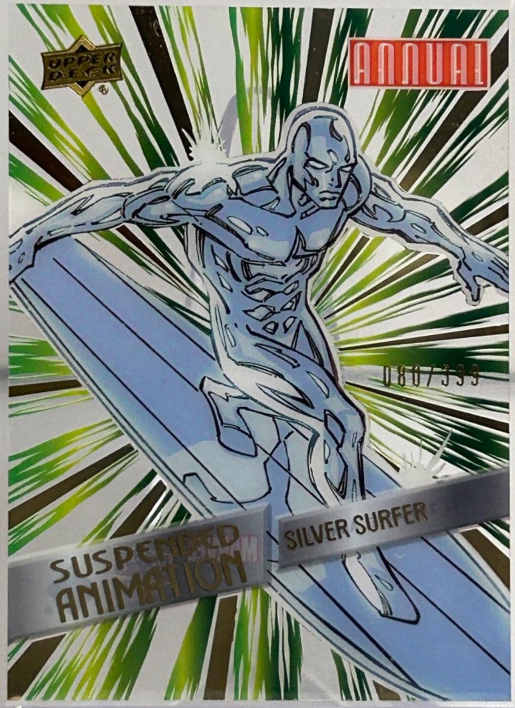 Silver Surfer #22 Marvel 2023 Upper Deck Annual Suspended Animation