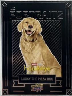 Lucky the Pizza Dog #P17 Marvel 2024 Upper Deck Studios UD Portraits