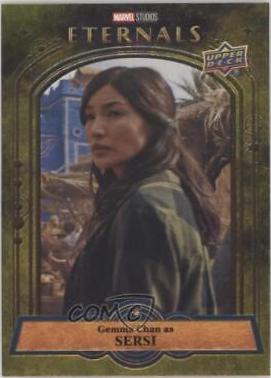 Gemma Chan as Sersi [Gold] #83 Marvel 2023 Eternals