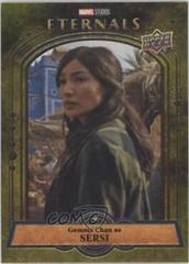 Gemma Chan as Sersi [Gold] #83 Marvel 2023 Eternals Prices