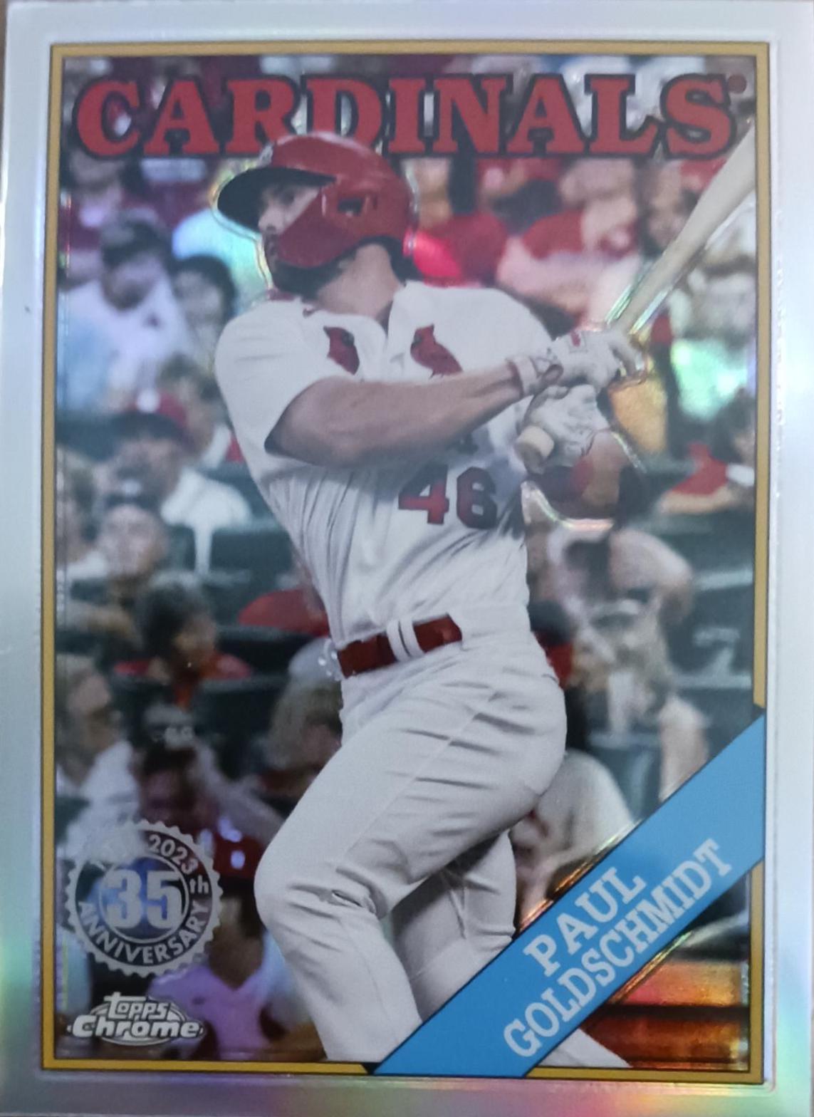 Paul Goldschmidt Bc Prices Topps Chrome Baseball Cards