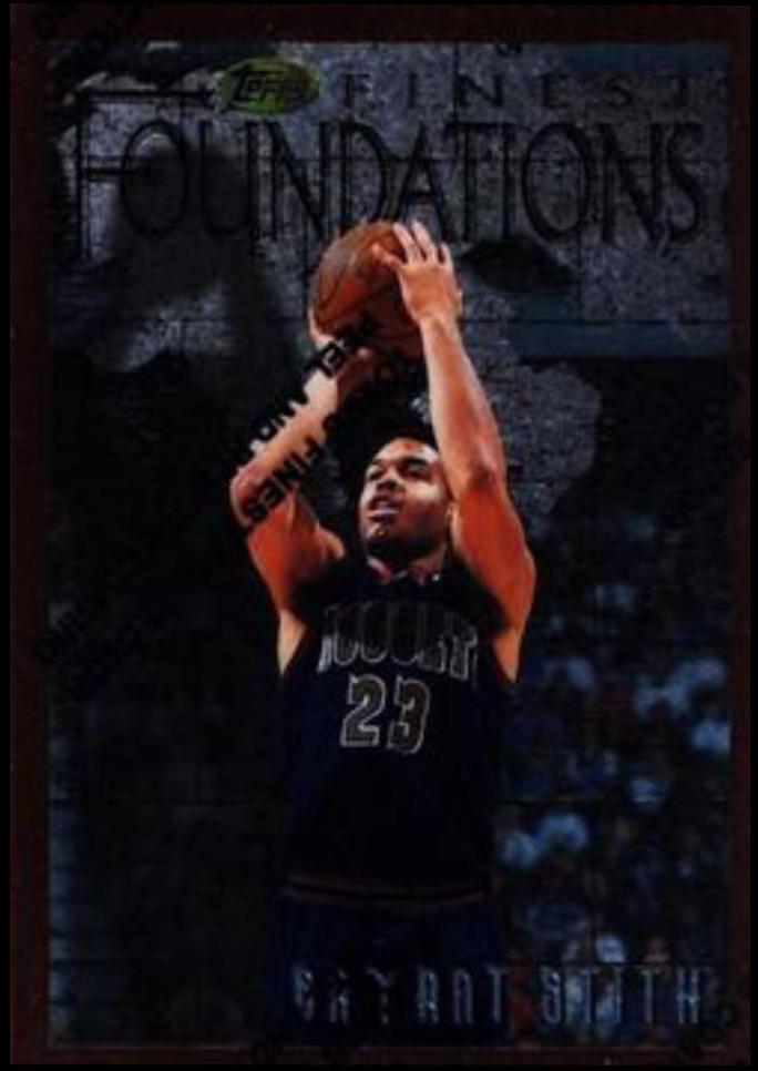 Bryant Smith [w Coating] #233 Basketball Cards 1996 Finest