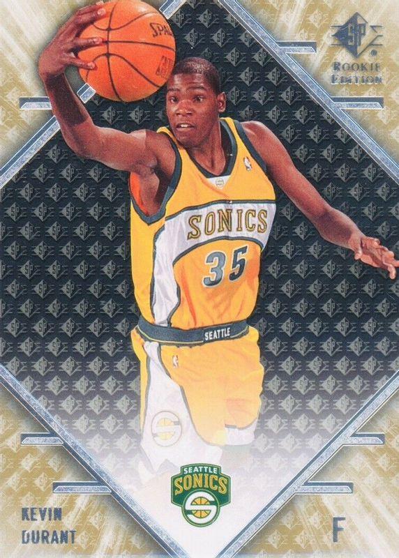 Kevin Durant 2007-08 SP Rookie Edition #61 popular BGS 9.5 GEM MINT Rookie RC