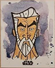 Debjit Kar Star Wars 2024 Topps Chrome Galaxy Sketch Card Prices