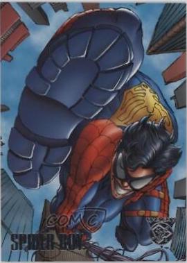 Spider-Boy #2 1995 Fleer DC vs Marvel Amalgam Preview