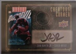 John Romita Jr. #CC3 Marvel 2023 Upper Deck Annual Creators Corner