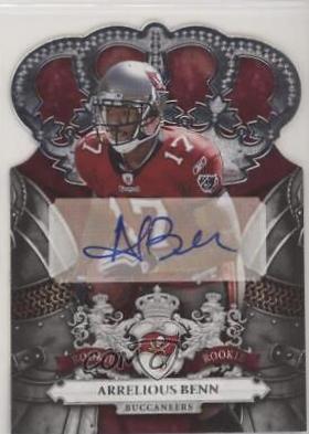 Arrelious Benn [Autograph Green] #229 Football Cards 2010 Panini Crown Royale