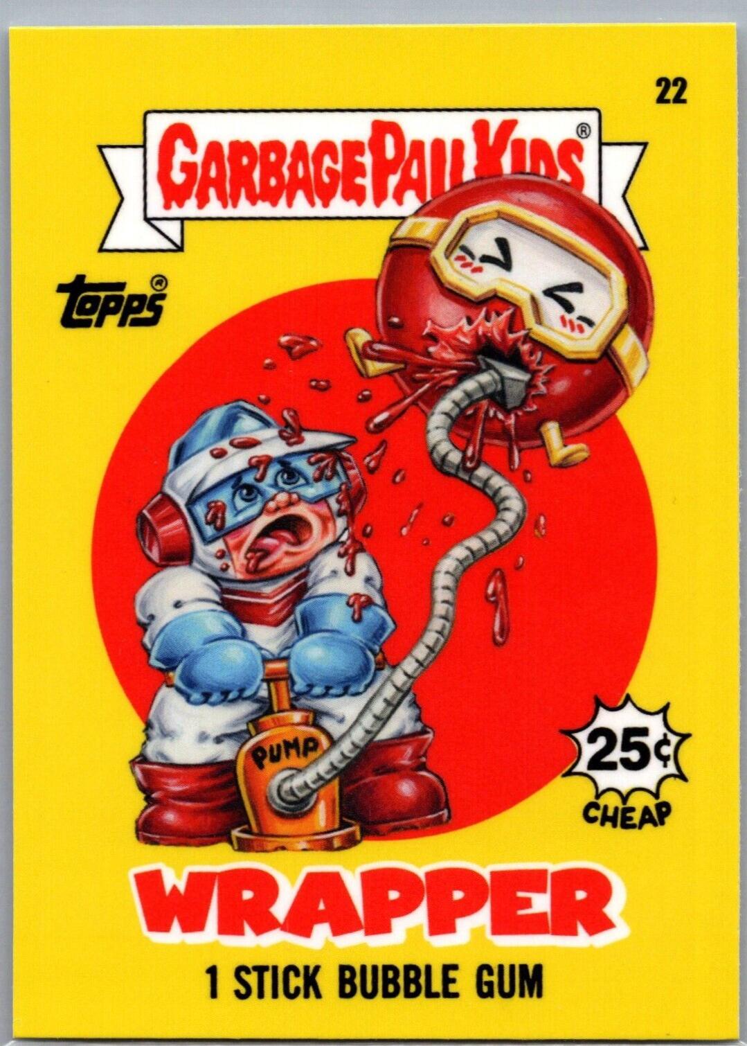 Wrapper #22 Garbage Pail Kids 2024 Game Over