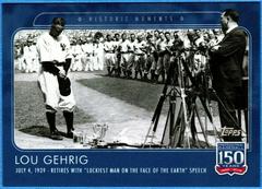 Lou Gehrig #53 Baseball Cards 2019 Topps 150 Years of Baseball Prices