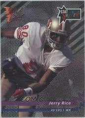 Jerry Rice #WSS-54 Football Cards 1993 Wild Card Stat Smashers Prices