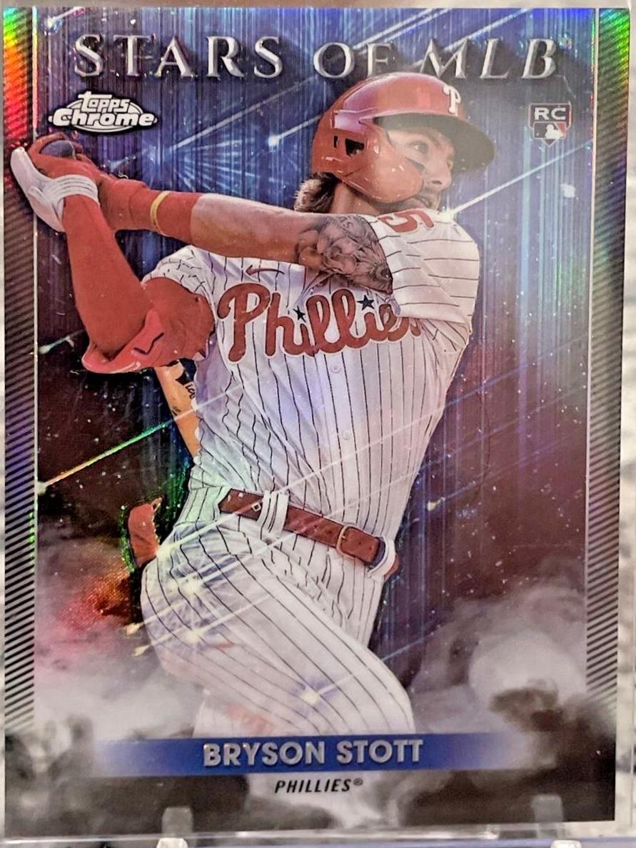 Bryson Stott [Black] #SMLB-83 Baseball Cards 2022 Topps Update Stars of MLB