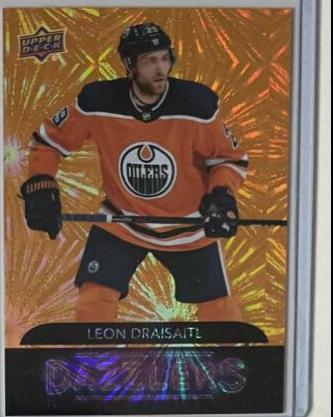 Leon Draisaitl [Orange] #DZ-19 Hockey Cards 2020 Upper Deck Dazzlers