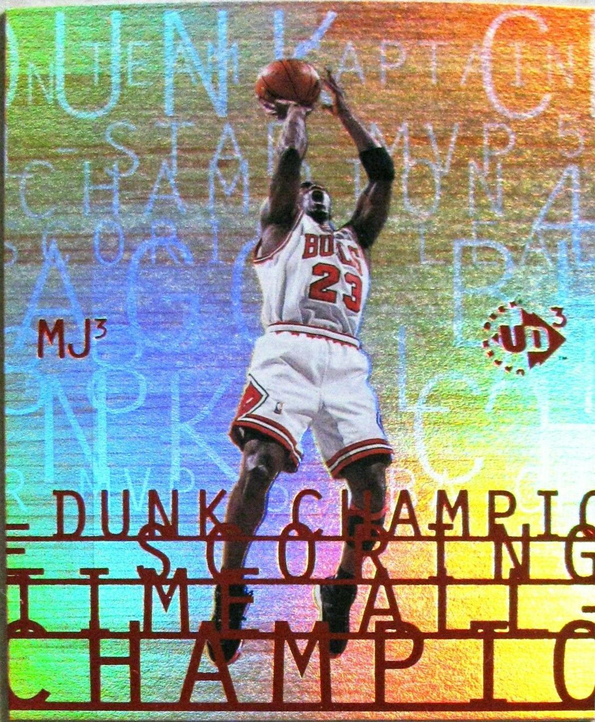 1997 Upper Deck Michael store Jordan MJ3-2 Card - Mint