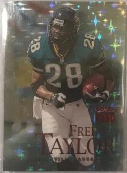 Fred Taylor [Shining Star Rubies] #167 Football Cards 1999 Skybox Premium