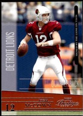 Josh McCown #3 Football Cards 2006 Playoff Prestige