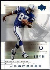 Reggie Wayne [Action] #56 Football Cards 2001 Upper Deck Graded Prices