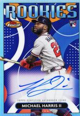 Michael Harris II #RDA-MH Baseball Cards 2023 Topps Finest Rookies Design Variation Autographs Prices