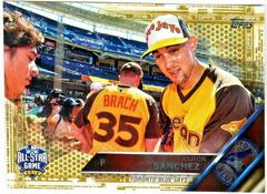 Aaron Sanchez [Gold] #US227 Baseball Cards 2016 Topps Update Prices