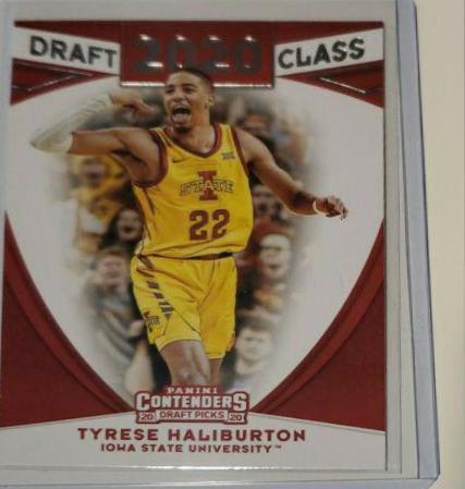 Tyrese Haliburton [Red] #1 Basketball Cards 2020 Panini Contenders Draft Picks Draft Class