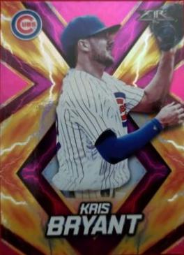 Kris Bryant [Magenta] #1 Baseball Cards 2017 Topps Fire