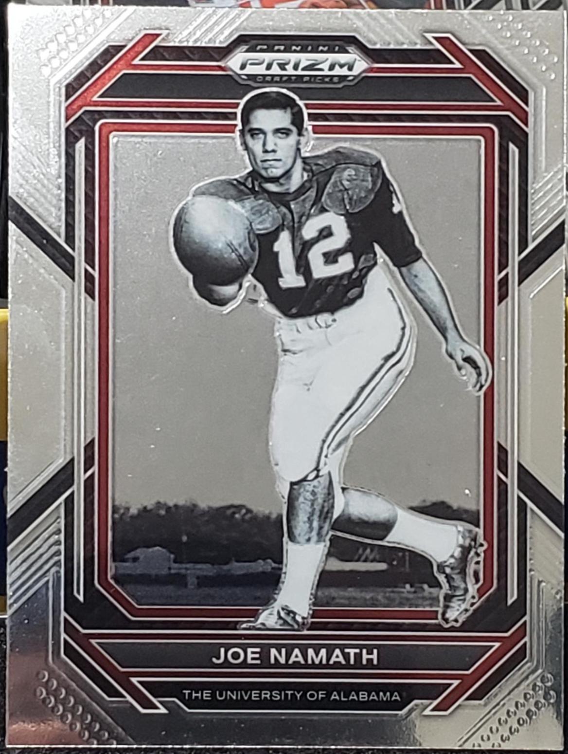 Joe Namath #55 Prices | 2023 Panini Prizm Draft Picks | Football Cards