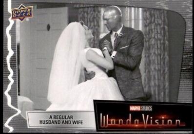 A Regular Husband and Wife [Black] #1 Marvel 2022 WandaVision