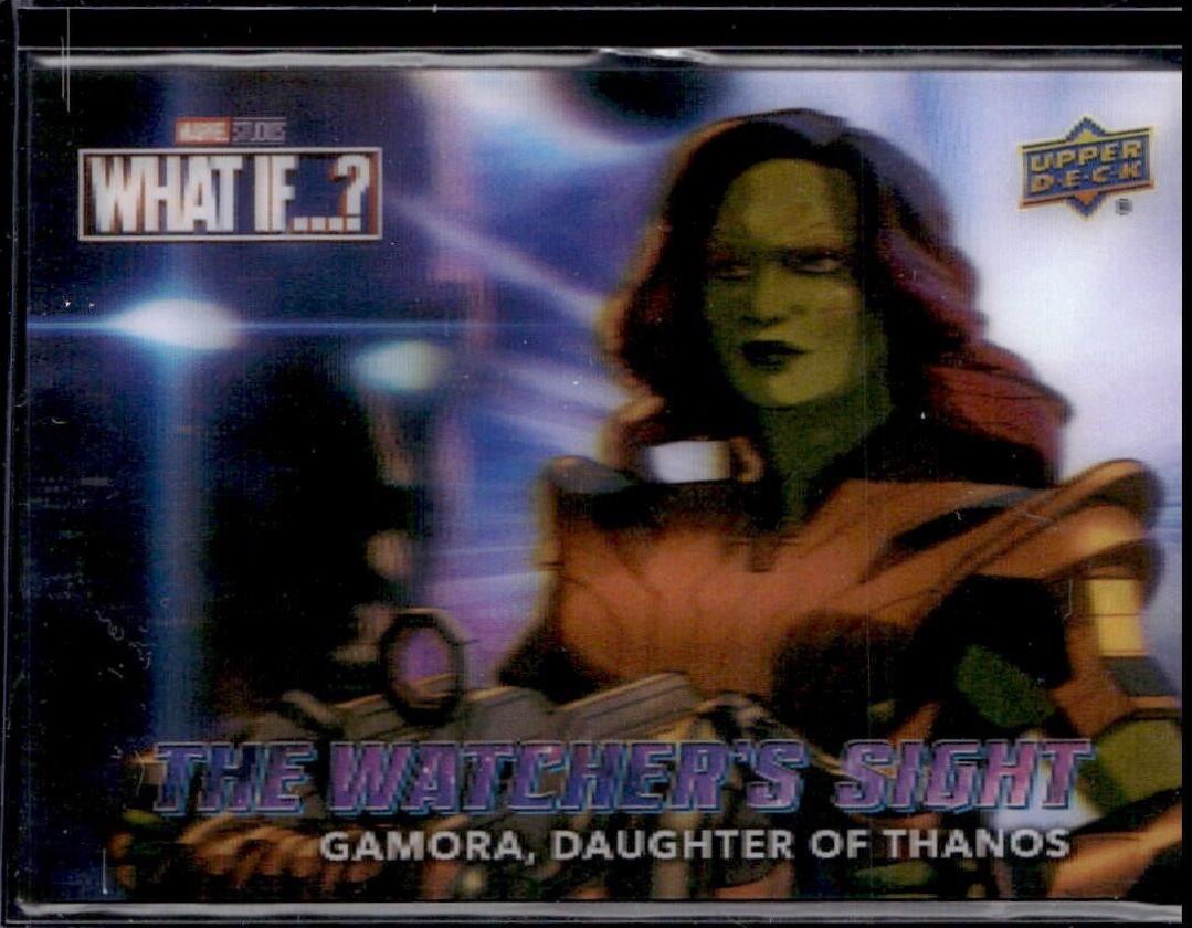 Gamora #WS6 Marvel 2023 Upper Deck What If The Watcher's Sight Lenticular