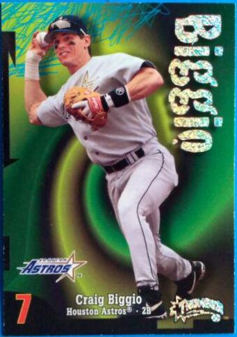 Craig Biggio [Super Rave] #224 Baseball Cards 1998 Circa Thunder