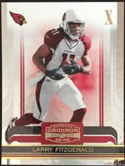 Larry Fitzgerald [Gold Holofoil] #3 Football Cards 2006 Panini Donruss Gridiron Gear Prices