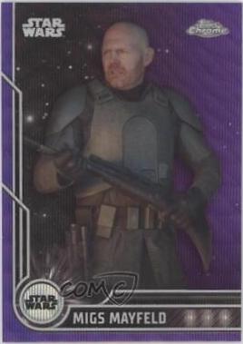 Migs Mayfeld [Refractor] #100 Star Wars 2023 Topps Chrome