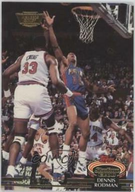 Dennis Rodman [Members Only] #314 Basketball Cards 1992 Stadium Club