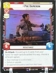 Poe Dameron - Quick to Improvise [Foil] #153 Star Wars Unlimited: Shadows of the Galaxy Prices