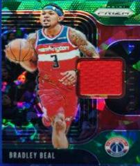 Bradley Beal [Green Ice] #BBL Basketball Cards 2019 Panini Prizm Sensational Swatches Prices