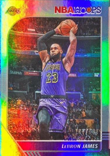 LeBron James Silver Laser good PSA GEM MINT 10